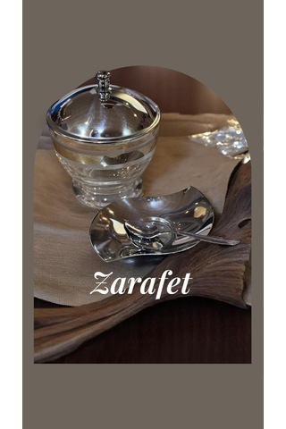 Nehir Gizem Çay Tabak Şekerlik Kaşık Seti - 26 Parça Çay Seti