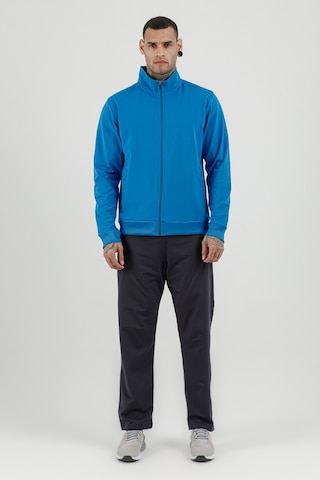 Airlife Sportswear Tam Boy Fermuarlı Erkek Dik Yakalı Eşofman Takımı Saks Saks Mavi