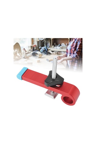 Ximistore9 Alüminyum T-track Ahşap Presi - Hızlı Konumlandırma, Çeşitli Açılarla Basma, Ahşap İşçilik İçin Pratik Takım