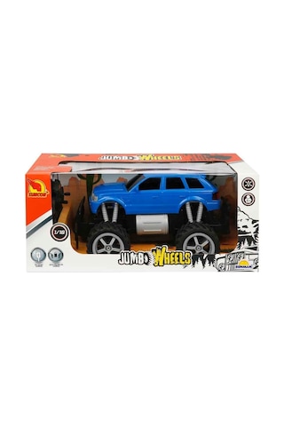 Suncon 80012 1:18 Jumbo Wheels Usb Şarjlı Uzaktan Kumandalı Araba Çok Renkli