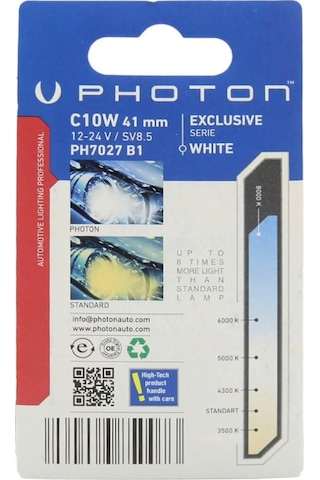 C10w 41mm Sofit Led Tekli Blister 1 Adet Ph7027 B1
