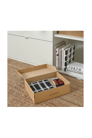 Ikea Vattentrag Kapaklı Kutu, Kahverengi, 32x23x10 Cm