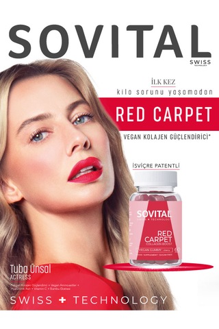 SOVITAL RED CARPET COLLAGEN 60 VEGAN GUMMY