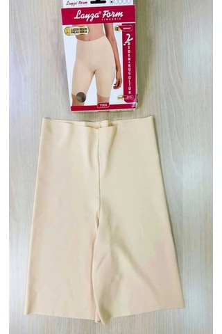 Lazer Kesim Paçalı Korse 7000 Ten Bej