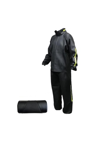 Motosiklet Sırt Dayama + Vexo Pvc Motosiklet Yağmurluk Siyah