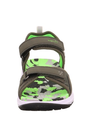 Superfit Criss Cross Çocuk Sandalet Kamuflaj - Haki 000586-7010