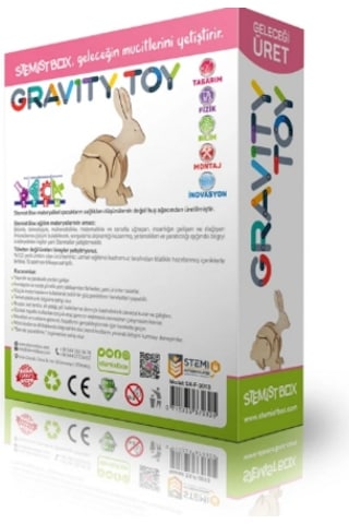 Stemist Box Gravity Toy - Stem Eğitim Kiti