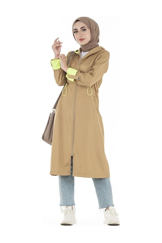 Sevitli Neon Trençkot-camel-2446-camel Camel