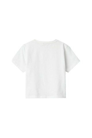 Name It Nmffrejane Ss Nreg Top Beyaz Kız Çocuk Kısa Kol T-shirt 000000000102263517 Beyaz