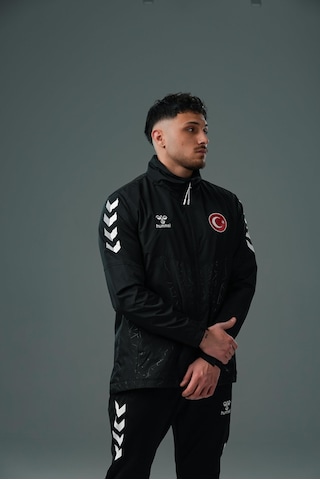 Hummel Dream Milli Takım Yağmurluk Siyah