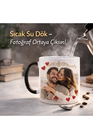 Sihirli Kupa Baskı Siyah