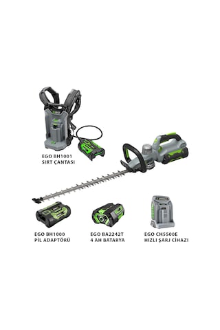 Ego Power HT6500E Akülü Çit Kesme Makinesi 65 CM