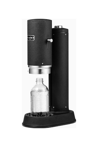 Aarke Carbonator Pro Gazoz Makinesi Ve Cam Şişe Seti Endüstriyel Mutfak Ürünleri Siyah