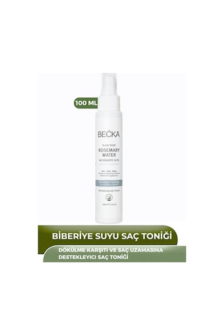 Becka Biberiye Suyu Saç Toniği %100 Doğal Dökülme Karşıtı Ve Uzama Destekleyici 100 Ml