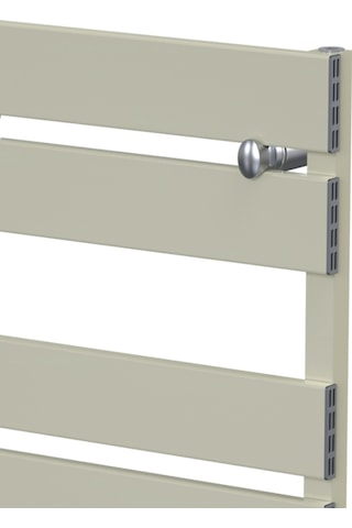 Hestia RAL9010 Bath Alüminyum Havlupan 490 X 1000 Aks:460 Beyaz