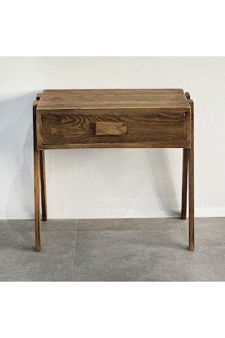 Ahşap Komodin Çekmeceli Raf Dolap 5308