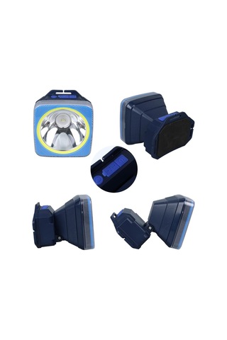 Powermaster Zj-8005 Cob - Power Led Küçük Boy Kafa Lambası Çok Renkli