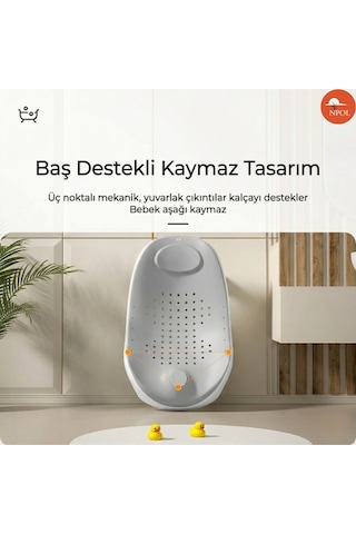 Bebek Banyo Şezlongu - Bebek Yıkama Koltuğu