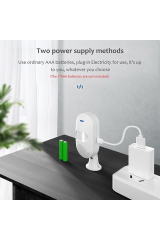 Moly Yunboo Tuya Wi-fi Pır Hareket Sensörü, 12m Algılama, 25kg Evcil Hayvan Immünitesi, Duvar Montajlı