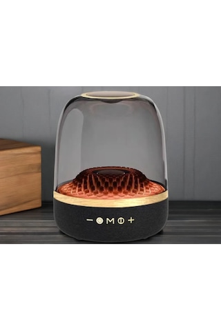 Platoon Pl-4437 Glass 5 Mını Bluetooth, Sd, Usb Girişli Bluetooth Destekli Type-c Speaker