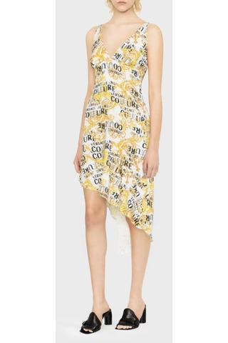 Versace Jeans Couture Bayan Elbise 74hao912 Ns228 G03 Beyaz