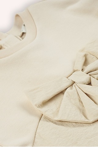 Kız Çocuk Fiyonk Detaylı Sweatshirt 2421gb08054-4643 001