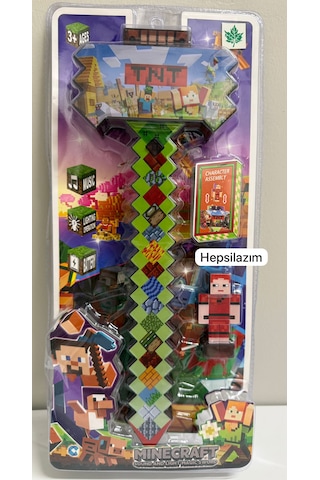 Oyuncak Tnt Çekiç Işıklı Ve Sesli Balyoz 37 17 4 Cm Boyutlarında Minecraft