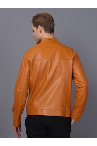 Basics&more Erkek Deri Ceket S5 001