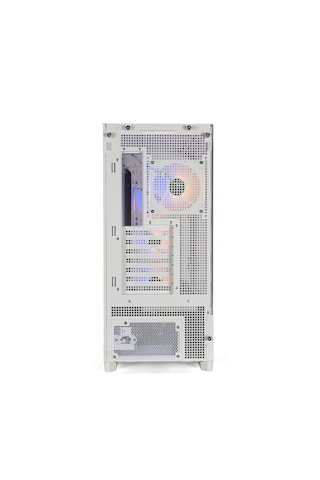 Aıgo Aırnova Beyaz 850w 80+ Bronze 7 Fanlı Argb Mid Tower Kasa