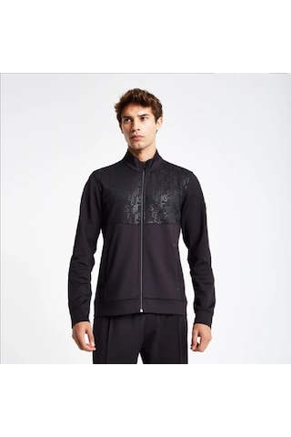 Lescon Erkek Fermuarlı Sweatshirt 24n-1135 24ntel001135 Siyah