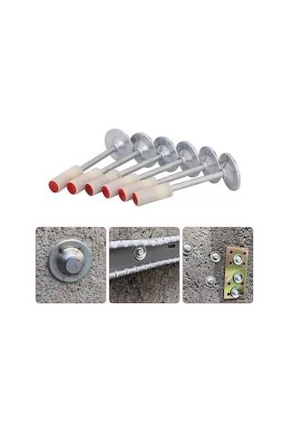 6302 Pul Başlı Barutlu Çivi 27 Mm 100 Lü Paket