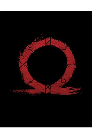 Zepplin Giyim God Of War Ragnarok Red Omega Büyük Sırt Patch Yama