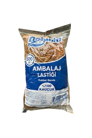 Dolphin Kauçuk Ambalaj Paketleme Lastiği - Çap : 70 Mm. - 500 Gr.lık 3 Paket