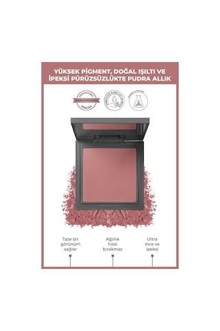 Alix Avien İpeksi Allık - Powder Blush 101 Nude Pink
