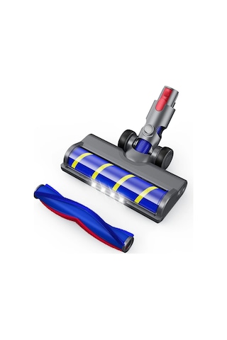Dyson V12 Uyumlu Led Işıklı Süpürge Başlığı + 2 Adet Değiştirileb
