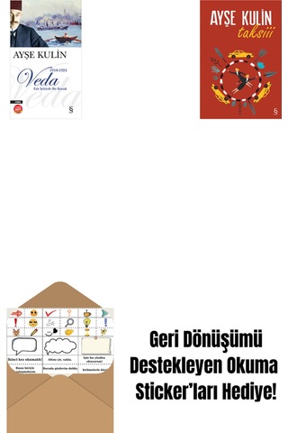 Veda Midi Boy + Taksiii + Okuma Sticker'ları