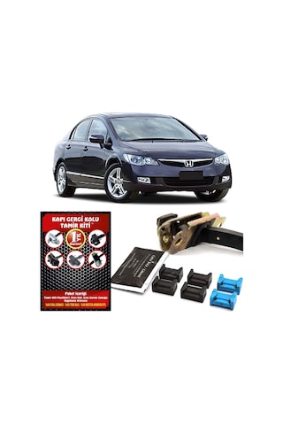 Barrer Honda Civic FD6 Kapı Gergi (Limitör) Tamir Kiti (2 Kapı Set)
