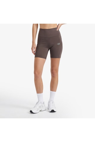 New Balance Sport Fitted Short 5 Kadın Kahverengi Şort Wb619480