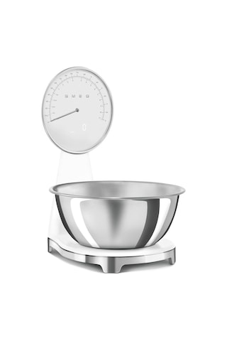 Smeg 50's Style Retro Ksf01 Beyaz Analog Mutfak Tartısı Beyaz