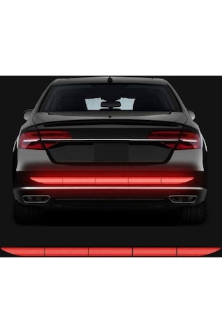 Jms Araba Aksesuarları Şık Koruyucu Su Geçirmez Araba Vücut Yansıtıcı Etiket Bant Fosforlu 5 Adet