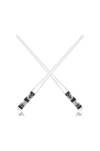 Lexroo 8 Parça Led Işıklı Chopstik Işık Kılıcı Yemek Çubukları Star Wars Tema Çöpstik Çok Renkli