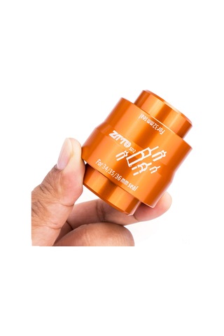 Jeemson Mtb Amortisör Fork Lastik/toz Kapak Yükleme Aracı - 32/34/35/36mm Uyumlu Siyah Plasti K Bakım Aleti Çok Renkli