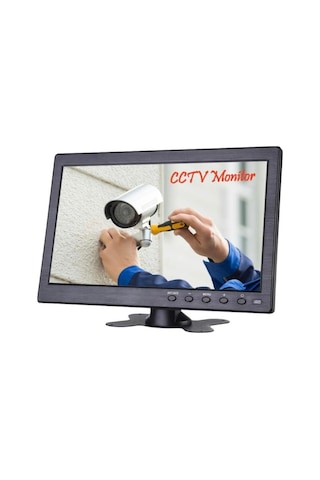 10 Inç Monitör Güvenlik Cctv Lcd Monitör Ekran Hdmi Vga Av Bnc