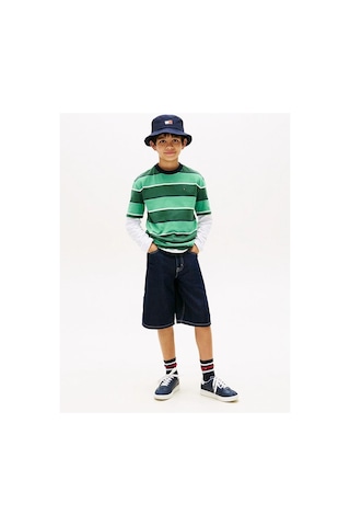 Tommy Hilfiger Erkek Çocuk Tişört Kb0kb10298 Yeşil