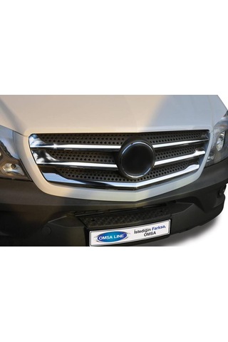 Mercedes Sprinter W906 Facelift Ön Panjur - Krom 5 Parça 2013-2018 Arası