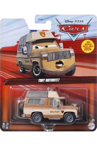 Cars Tekli Karakter Araçlar - Carrinho Miniatura Tony Motorfelt Htx96