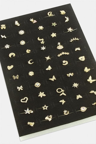 Hnrlıshp Tragus Zirkon Taşlı Piercing 1 Adet-sarı Çok Renkli