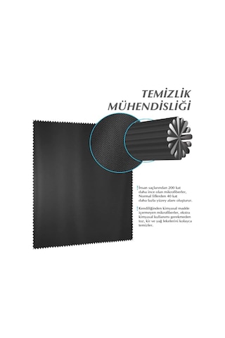 Lexroo 6'lı Mikrofiber Ekran Ve Gözlük Temizlik Bezi Seti 15x18 Cm