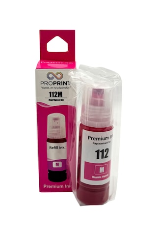 Proprint Epson L6490 Kırmızı Uyumlu  Mürekkep 112 - 70 Ml