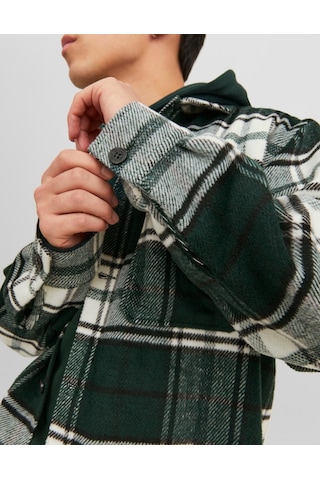 Jack & Jones Erkek Ekose Desenli Uzun Kollu Gömlek - 12239303 001